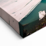 Alpine Serenade - Yukon Glacial Lake Canvas