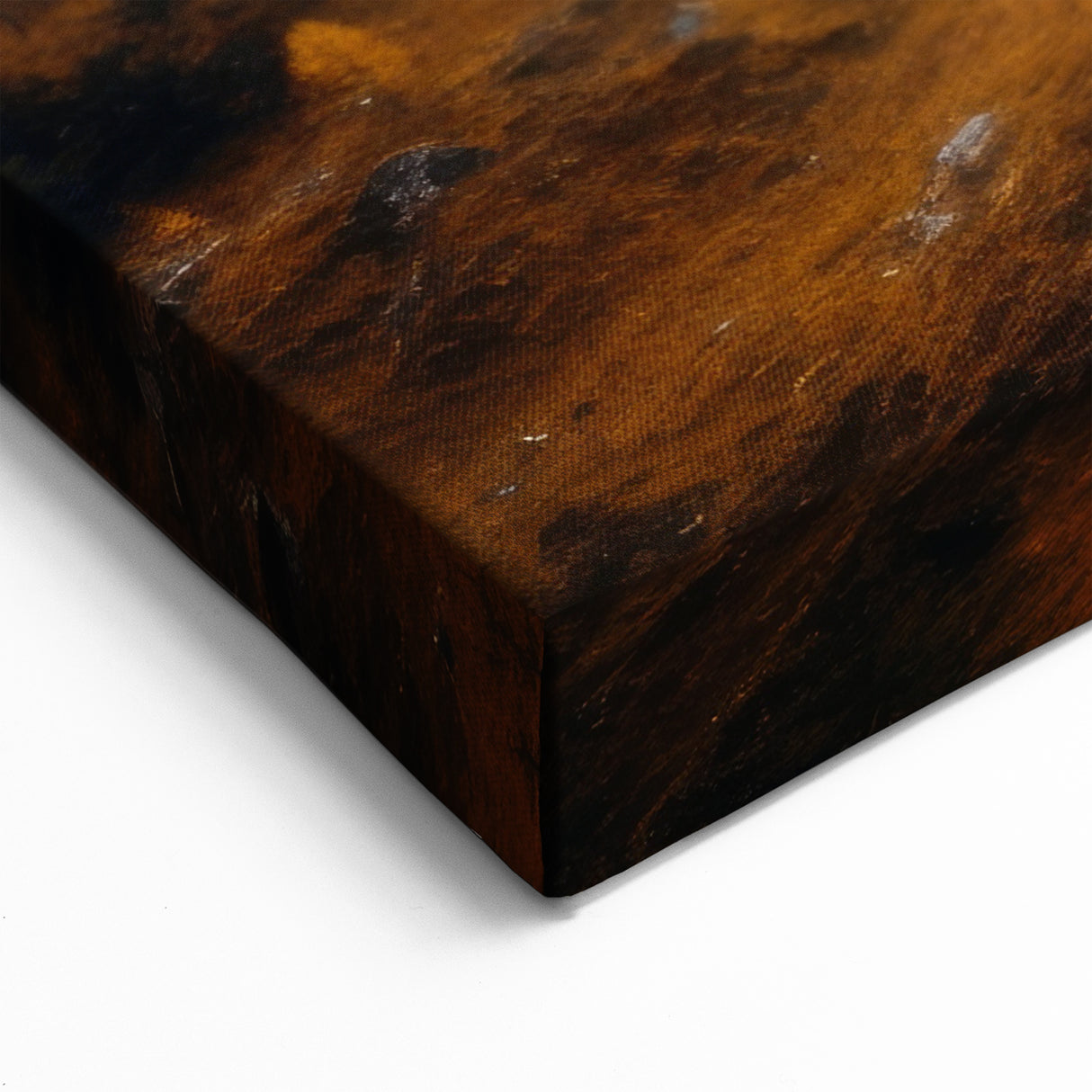 Railway Through Golden Yukon - Autumn Journey Canvas