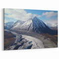 Glacial Majesty - Yukon Mountain Peak Canvas