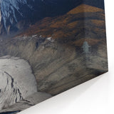 Glacial Majesty - Yukon Mountain Peak Canvas