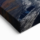 Glacial Majesty - Yukon Mountain Peak Canvas