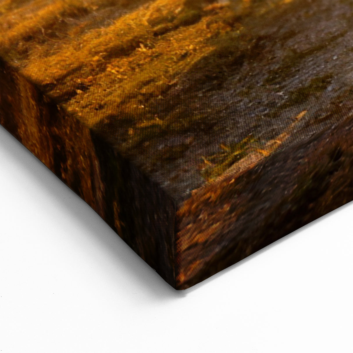 Sunset Sojourn - Caribou in Yukon Wilderness Canvas