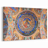 Bulgarian Heritage Art - Rila Monastery Ceiling Fresco Print