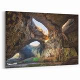 Bulgaria Wall Art - Light and Shadows in Devetashka Cave Print