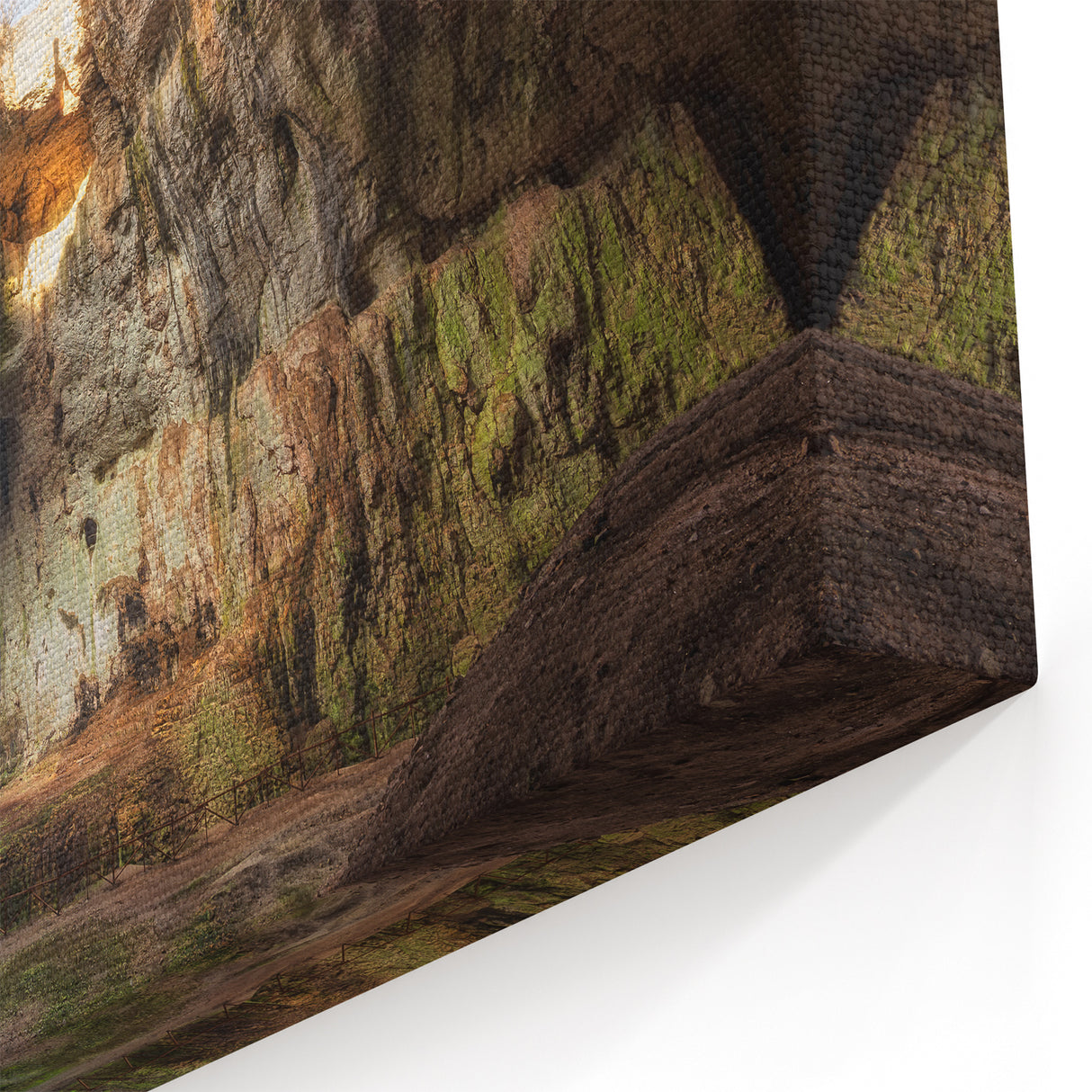 Bulgaria Wall Art - Light and Shadows in Devetashka Cave Print