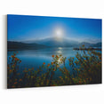 Sunrise Serenity at Taiwan Lake - Tranquil Morning Wall Art Print