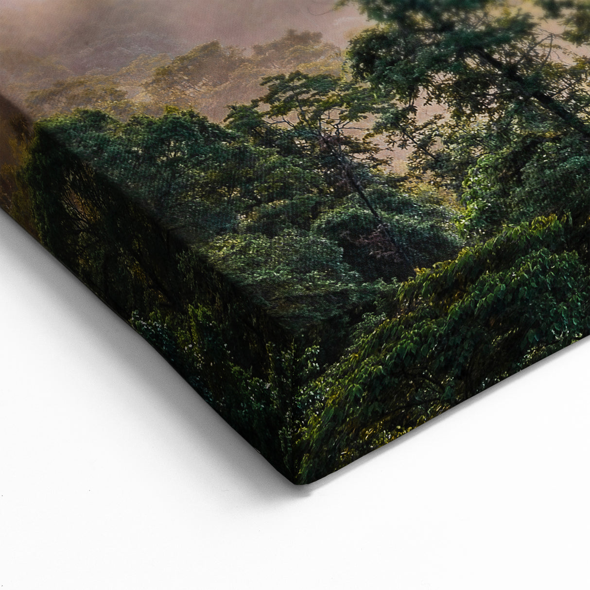 Taiwan Nature Art - Misty Mountain Sunrise Scenery