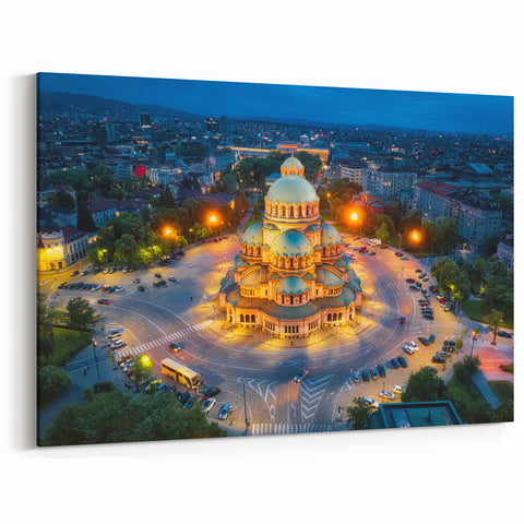 Bulgarian Heritage Art - Sofia Cityscape Prints