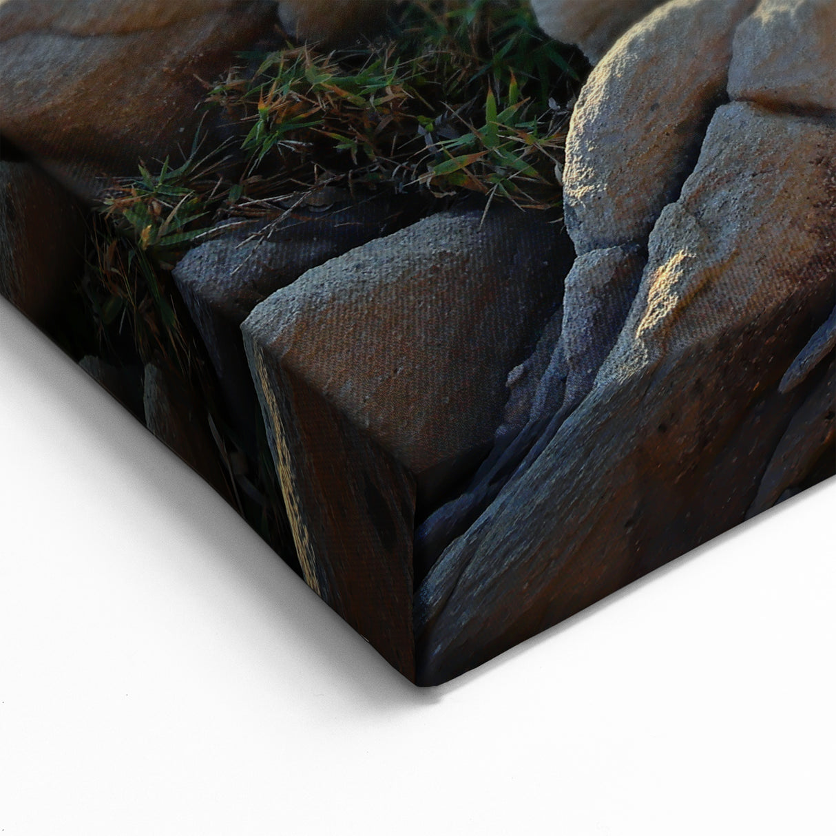 Rugged Beauty of Taiwan - Sunset Over Coastal Rocks