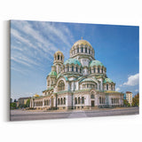 Europe Scenery Wall Art - Daylight Cathedral View