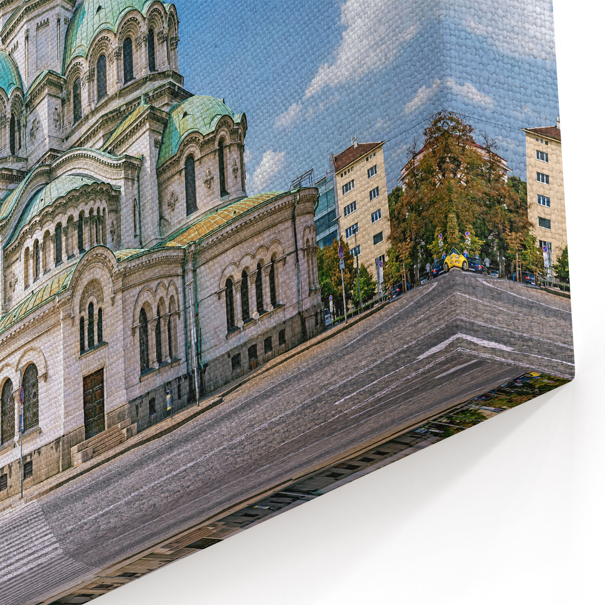 Europe Scenery Wall Art - Daylight Cathedral View