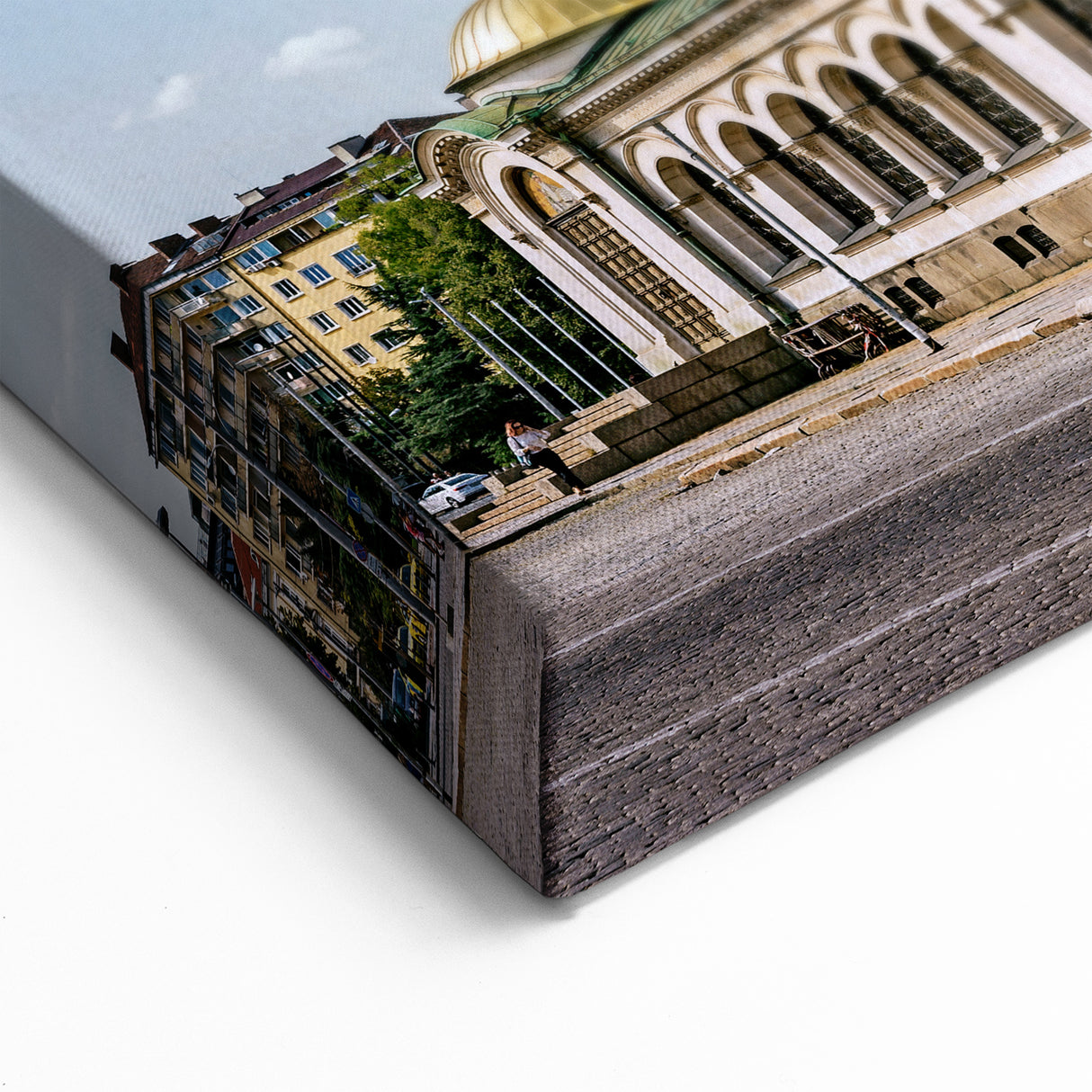 Europe Scenery Wall Art - Daylight Cathedral View