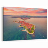 Bulgaria Photography Prints - Aerial Coastal Panorama