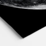 Full Moon in High Detail – Stunning Black and White Celestial Wall Art