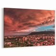 Bulgarian Landscape Art - Dramatic Sofia Cityscape Prints