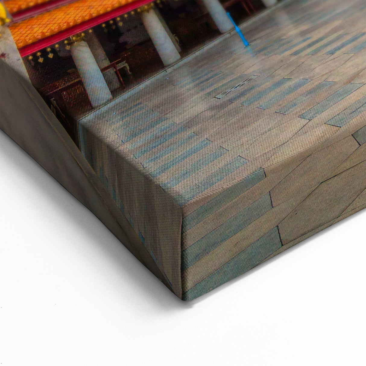 Bangkok Temple Art - Majestic Architecture Canvas Print