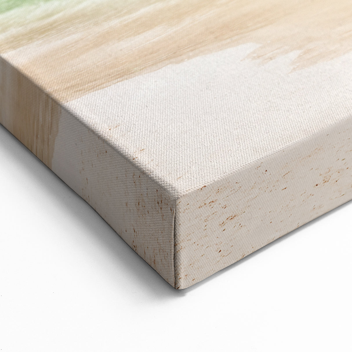 Thai Beach Canvas - Traditional Boats and Limestone Cliffs Art Print