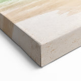 Thai Beach Canvas - Traditional Boats and Limestone Cliffs Art Print