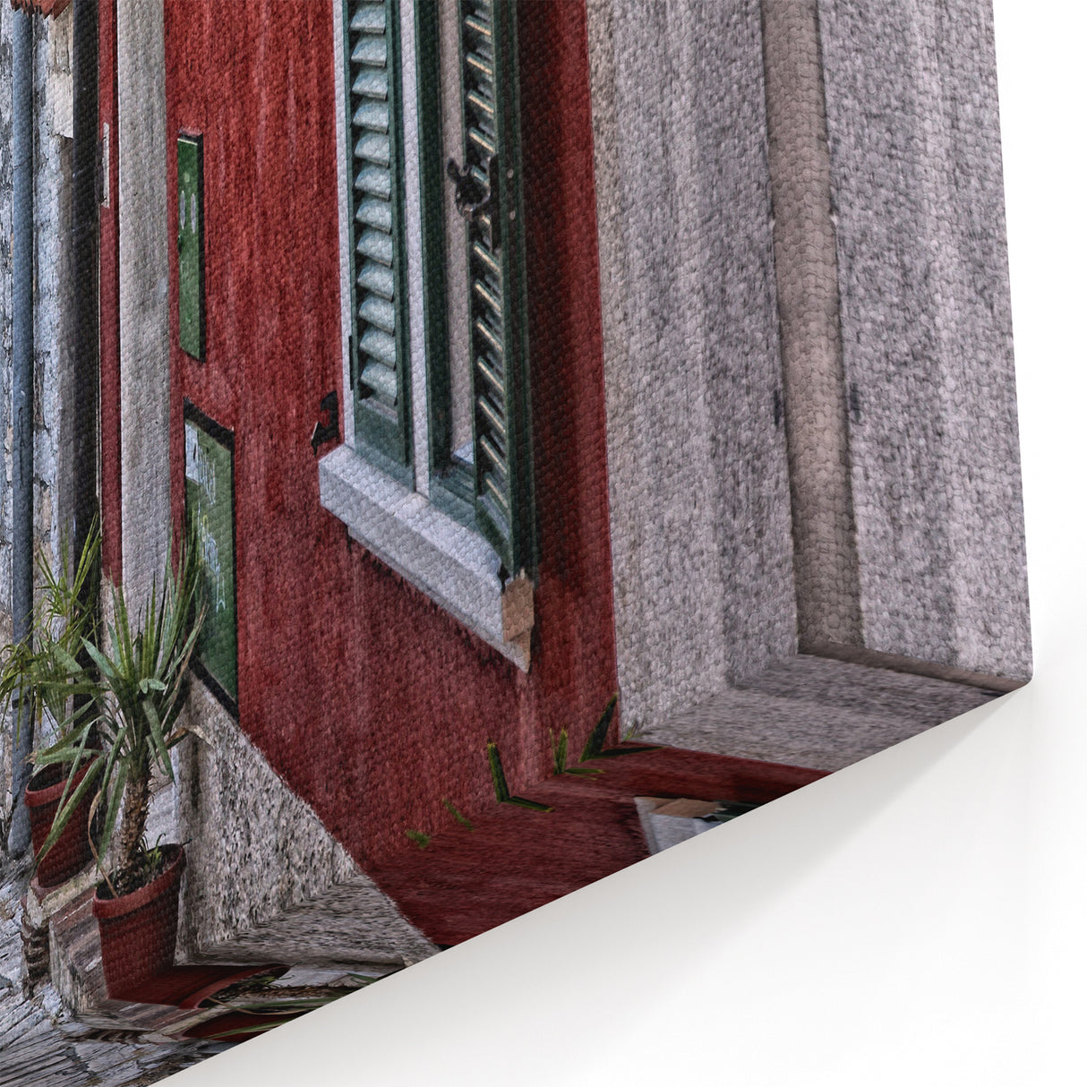 Split Croatia Art - Captivating Alleyway Canvas Print