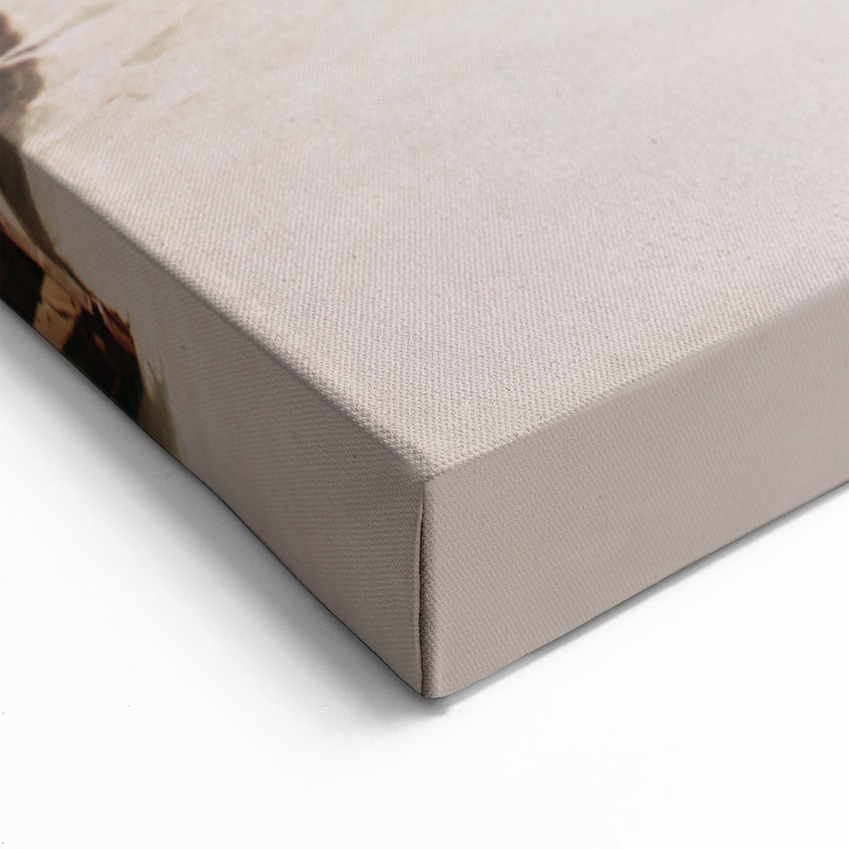 Thai Traditional Boats - Limestone Cliffs Beach Canvas Print