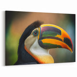 Belize Nature Prints - Vibrant Toucan Portrait Canvas