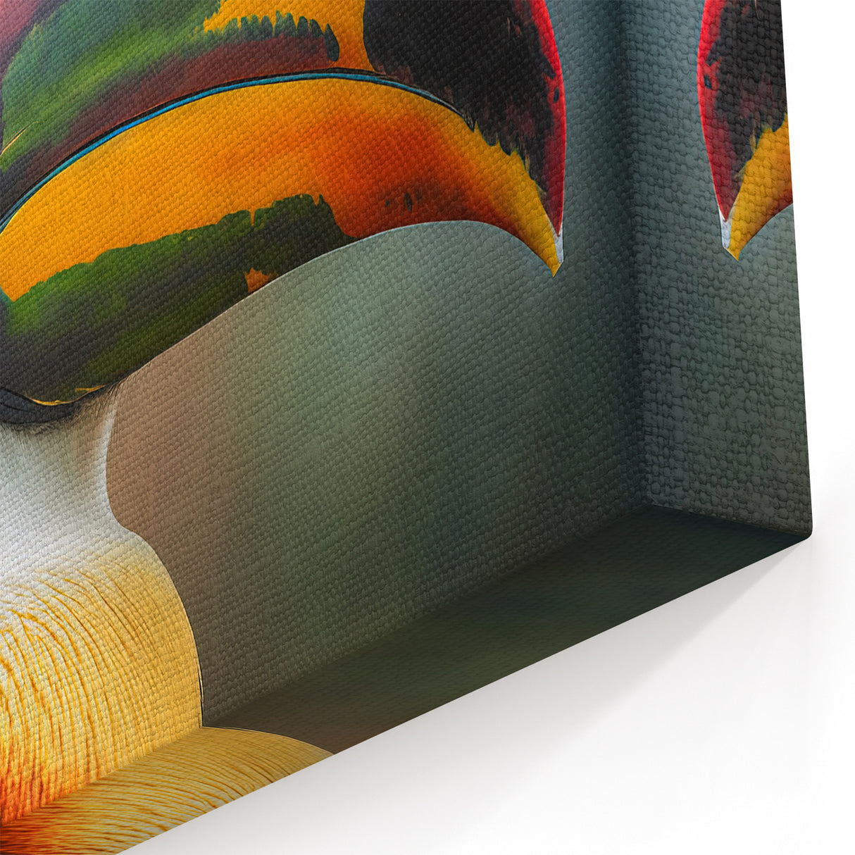 Belize Nature Prints - Vibrant Toucan Portrait Canvas