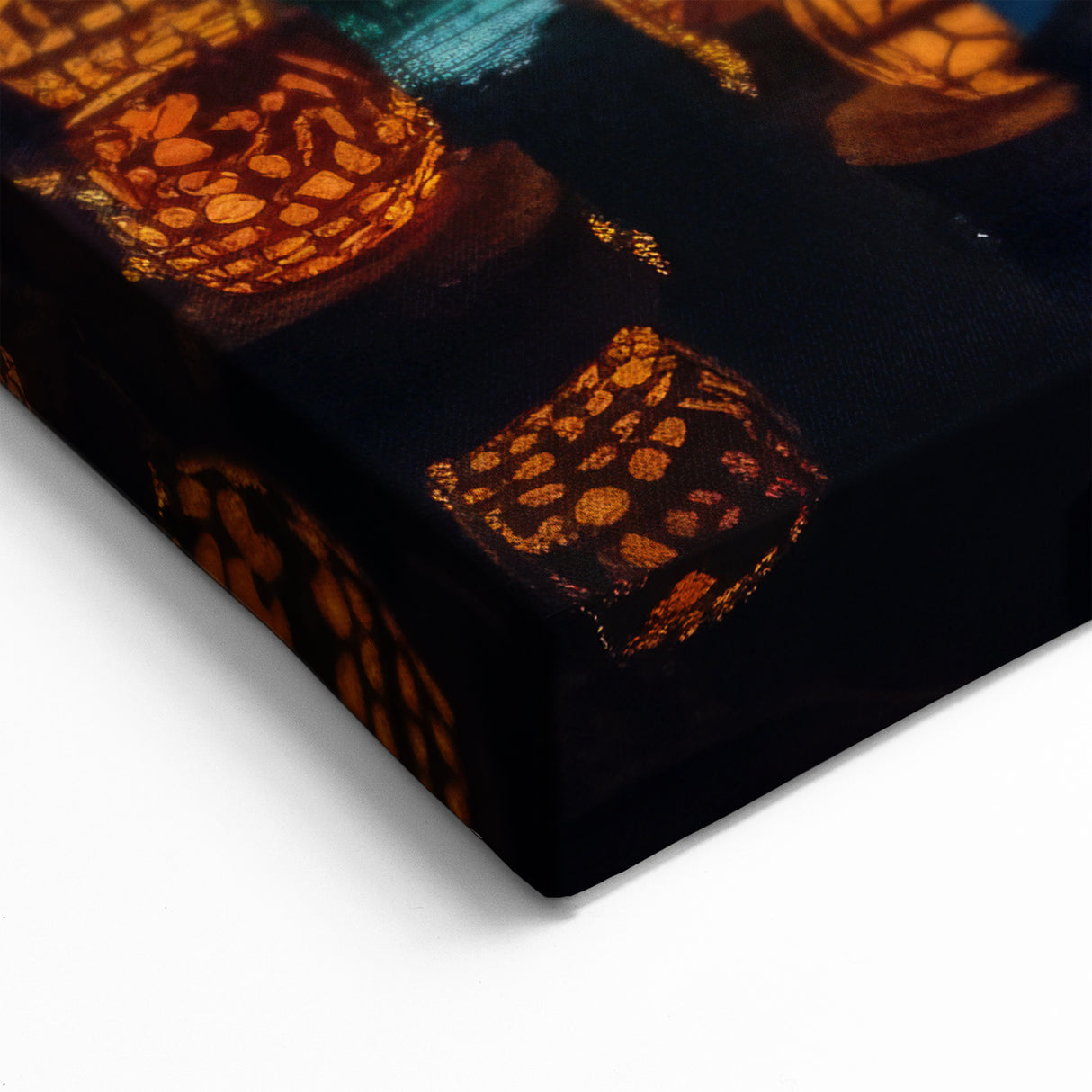 Traditional Thai Temple - Lantern Festival Canvas Art