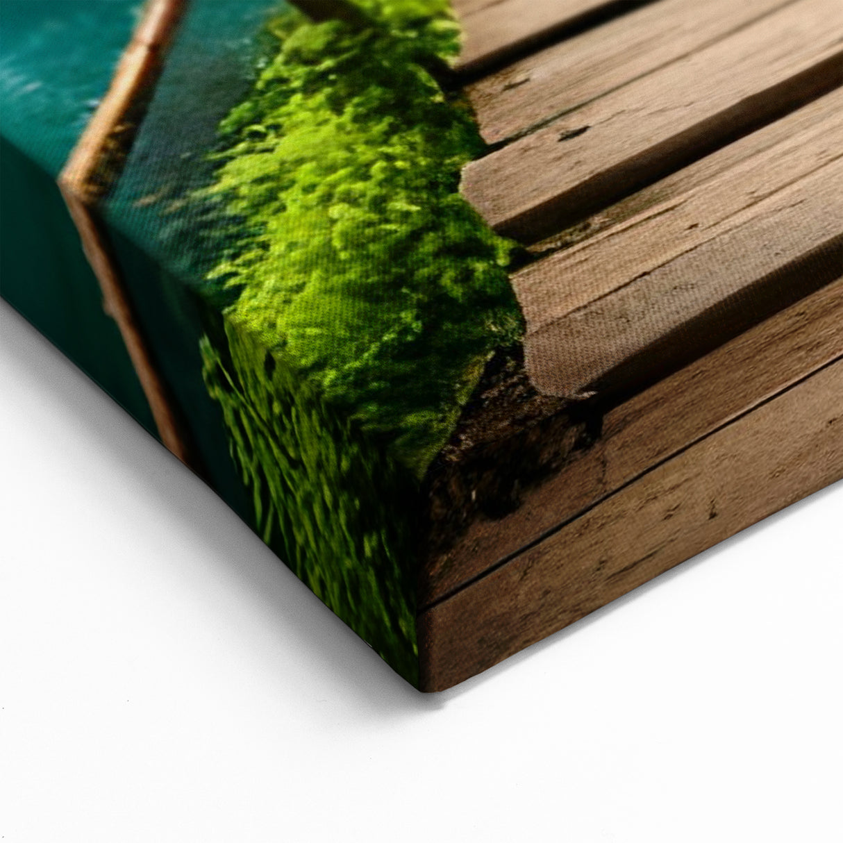 Thai Waterfall Paradise - Lush Forest Canvas Art