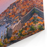 Dubrovnik Wall Art - Majestic Sunset Cityscape Print