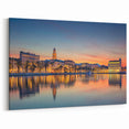 Split Croatia Art - Tranquil Evening Harbor Print