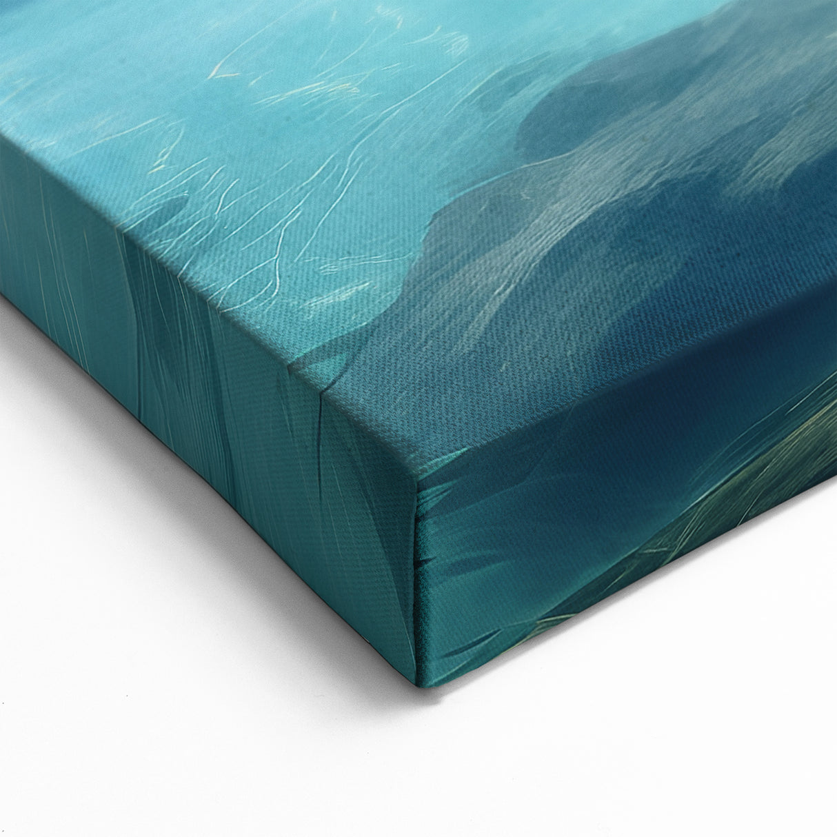 Old Thai Boat on Tranquil Beach - Tropical Canvas Art