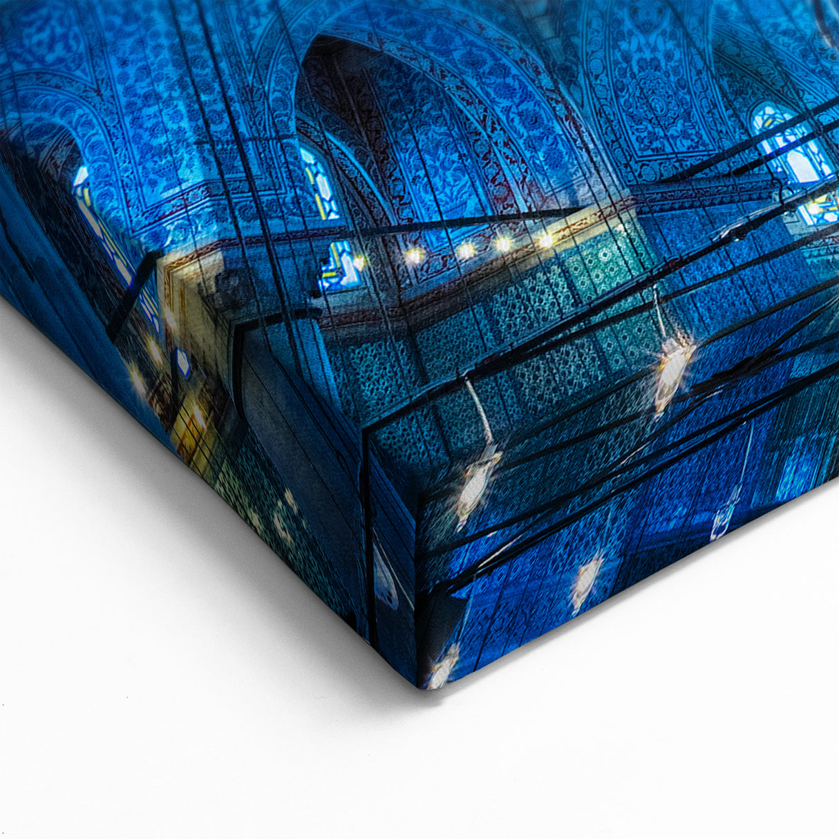 Turkish Wall Art – Blue Mosque Interior Istanbul Scenery Prints