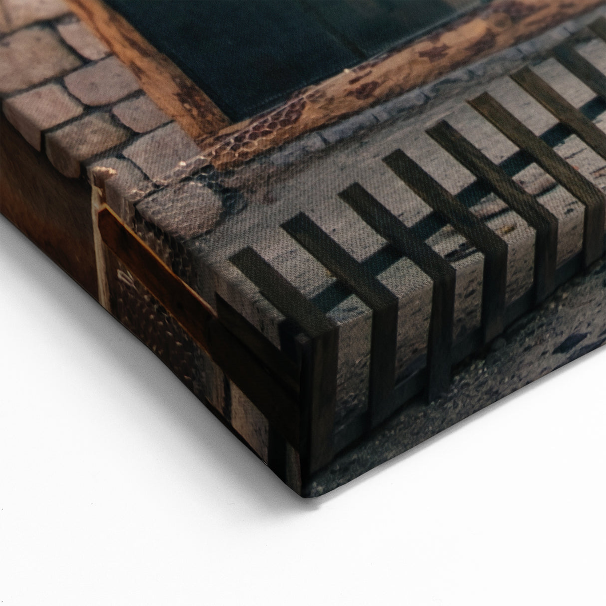 Turkish Landscape Art – Cappadocia Ancient Cave Homes Print