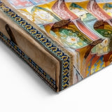 Turkish Cultural Art – Vibrant Tile Mosaic Wall Decor Print