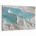 Turkish Landmarks Wall Decor – Pamukkale Terraces Print