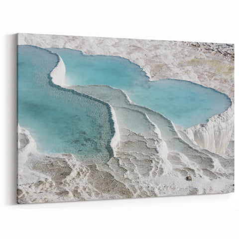 Turkish Landmarks Wall Decor – Pamukkale Terraces Print