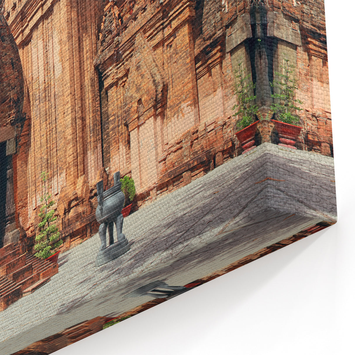 Ancient Vietnamese Architecture - Vietnam Wall Art Asian Scenery Print