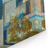 Afghan Mosque Dome Wall Art – Stunning Afghan Architecture Canvas Prints
