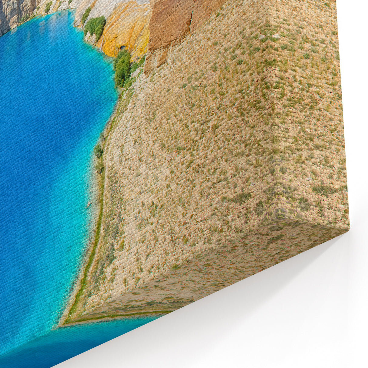 Afghanistan Blue Lake Art – Captivating Afghan Landscape Canvas Prints