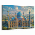 Grand Afghan Mosque Wall Art – Beautiful Afghan Architecture Canvas Prints