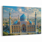 Grand Afghan Mosque Wall Art – Beautiful Afghan Architecture Canvas Prints