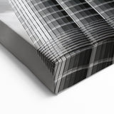 Skyscraper Art Print - Black and White Burj Khalifa Modern Photography