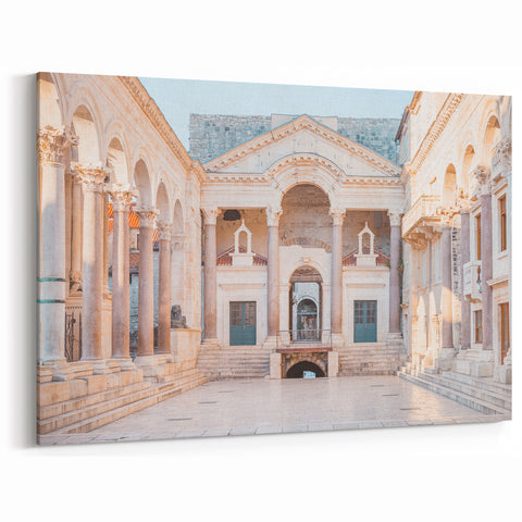 Dubrovnik Wall Art - Historic Croatian Architecture Print