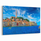 Dubrovnik Wall Art - Vibrant Coastal Town Print
