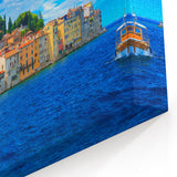Dubrovnik Wall Art - Vibrant Coastal Town Print