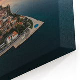 Croatian Landscape Art - Zadar Sunset Panorama