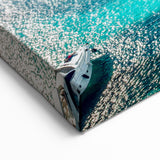 Adriatic Coast Art - Serene Croatian Marina Canvas