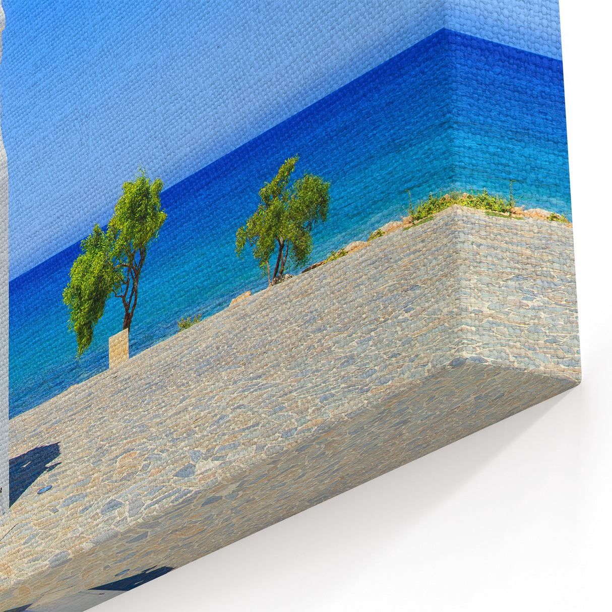 Nicosia Art Prints - Tranquil Chapel Seaside View