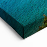 Coastal Cyprus Landscapes - Seaside Café Canvas Art