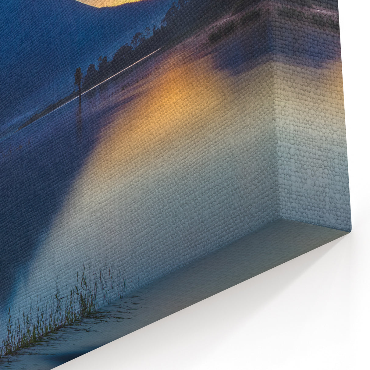 Majestic Costa Rican Volcano Canvas - Sunset Art Print